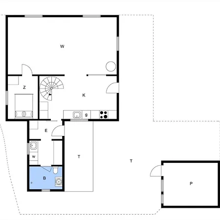 704-thyboron-kirkevej-6 Casa de Férias *